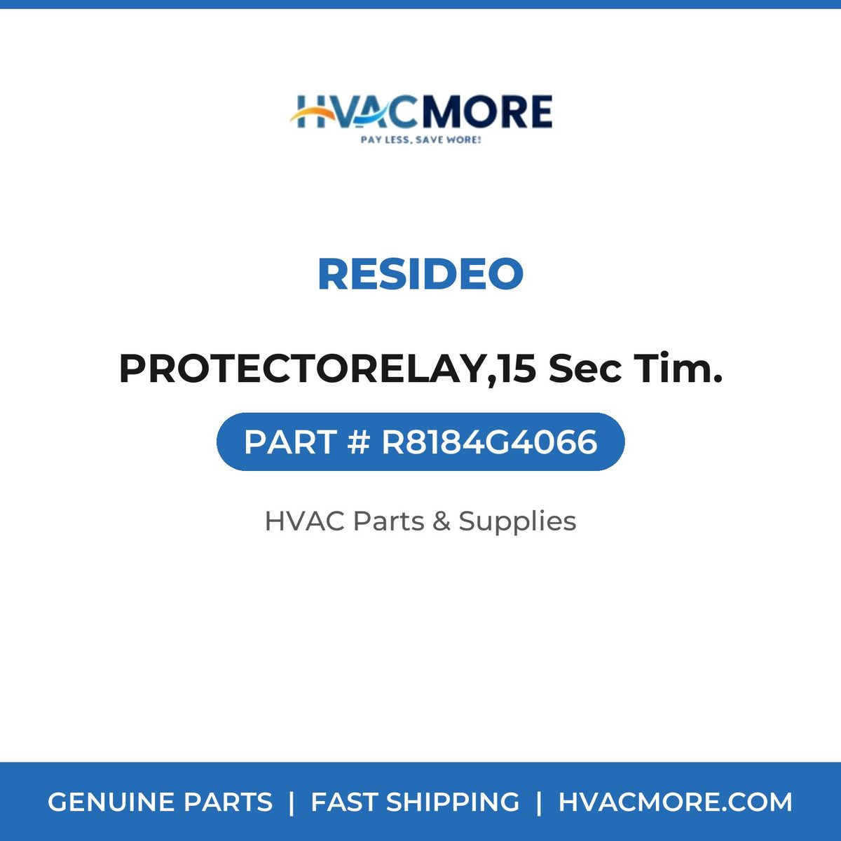 Resideo PROTECTORELAY,15 Sec Tim. R8184G4066