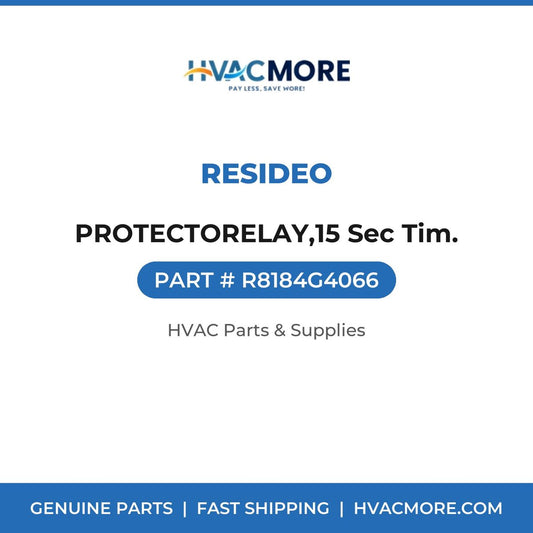 Resideo PROTECTORELAY,15 Sec Tim. R8184G4066