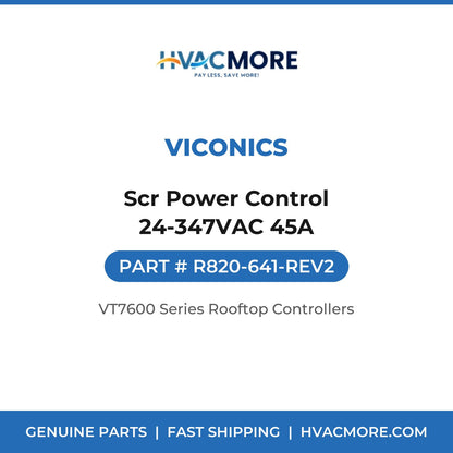 Viconics Scr Power Control 24-347VAC 45A R820-641-REV2