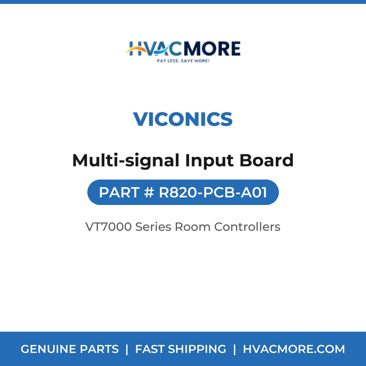 Viconics Multi-signal Input Board R820-PCB-A01