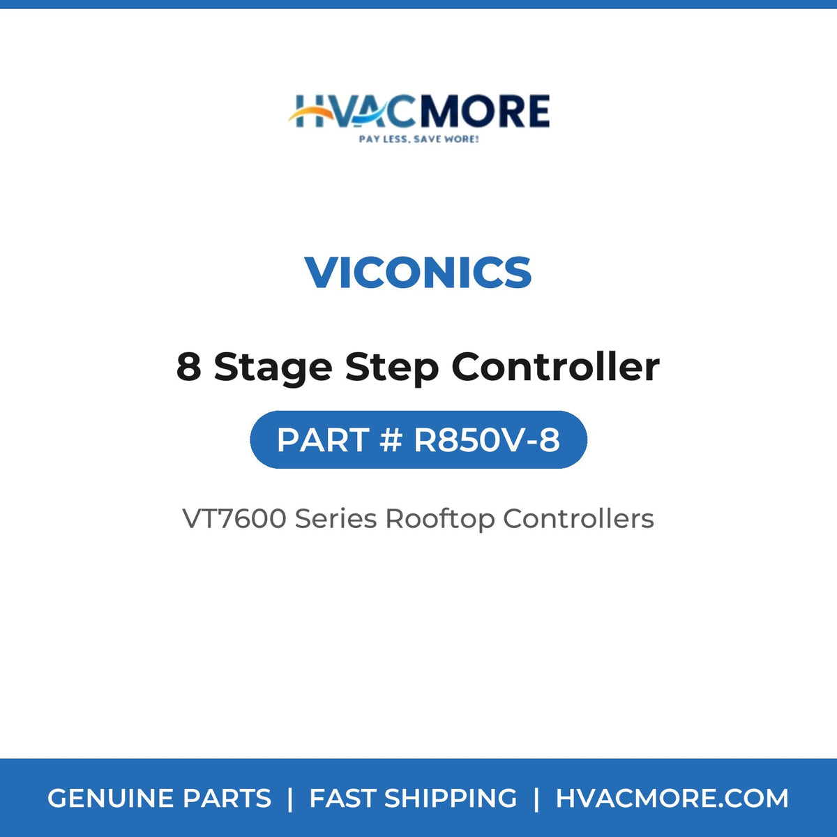 Viconics 8 Stage Step Controller R850V-8