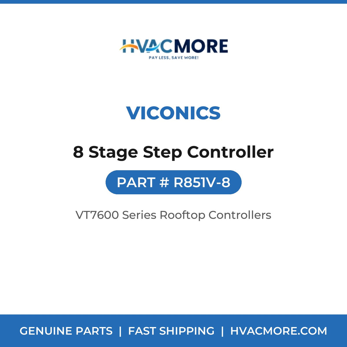 Viconics 8 Stage Step Controller R851V-8