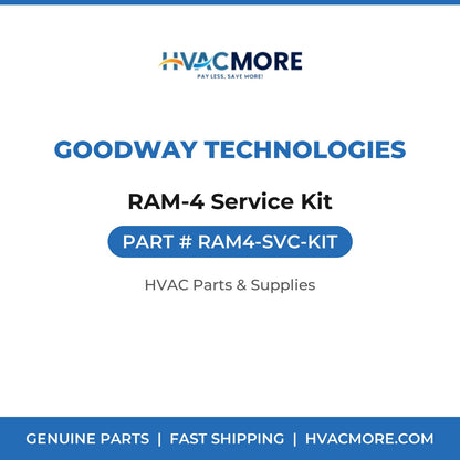 Goodway Technologies RAM-4 Service Kit RAM4-SVC-KIT