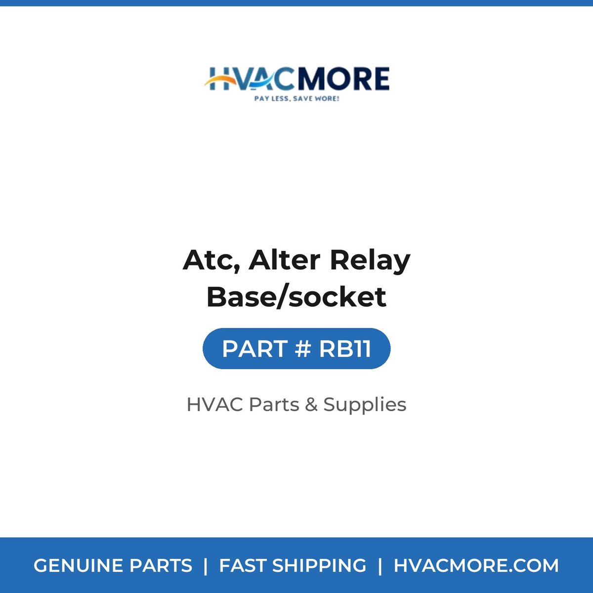 Atc, Alter Relay Base/socket RB11