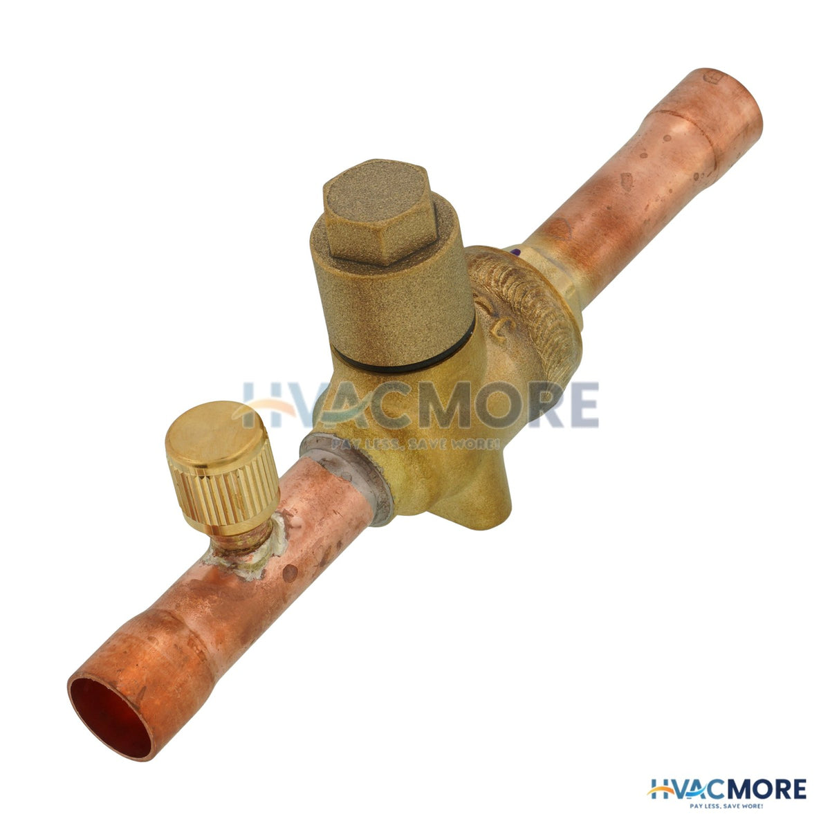 Ranco 1/2" Ball Valve W/ Access Valve RBVS-012