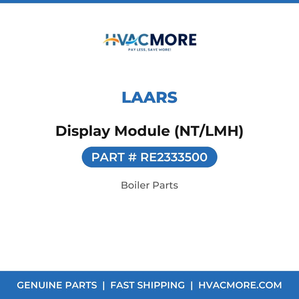 Laars Display Module (NT/LMH) RE2333500