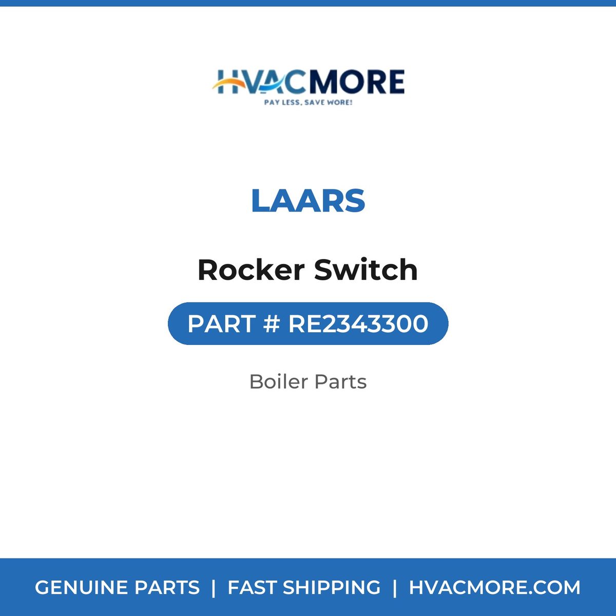 Laars Rocker Switch RE2343300