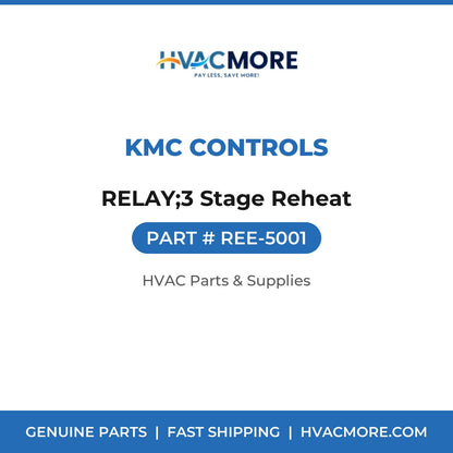 KMC Controls RELAY;3 Stage Reheat REE-5001