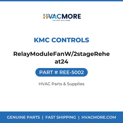 KMC Controls RelayModuleFanW/2stageReheat24 REE-5002