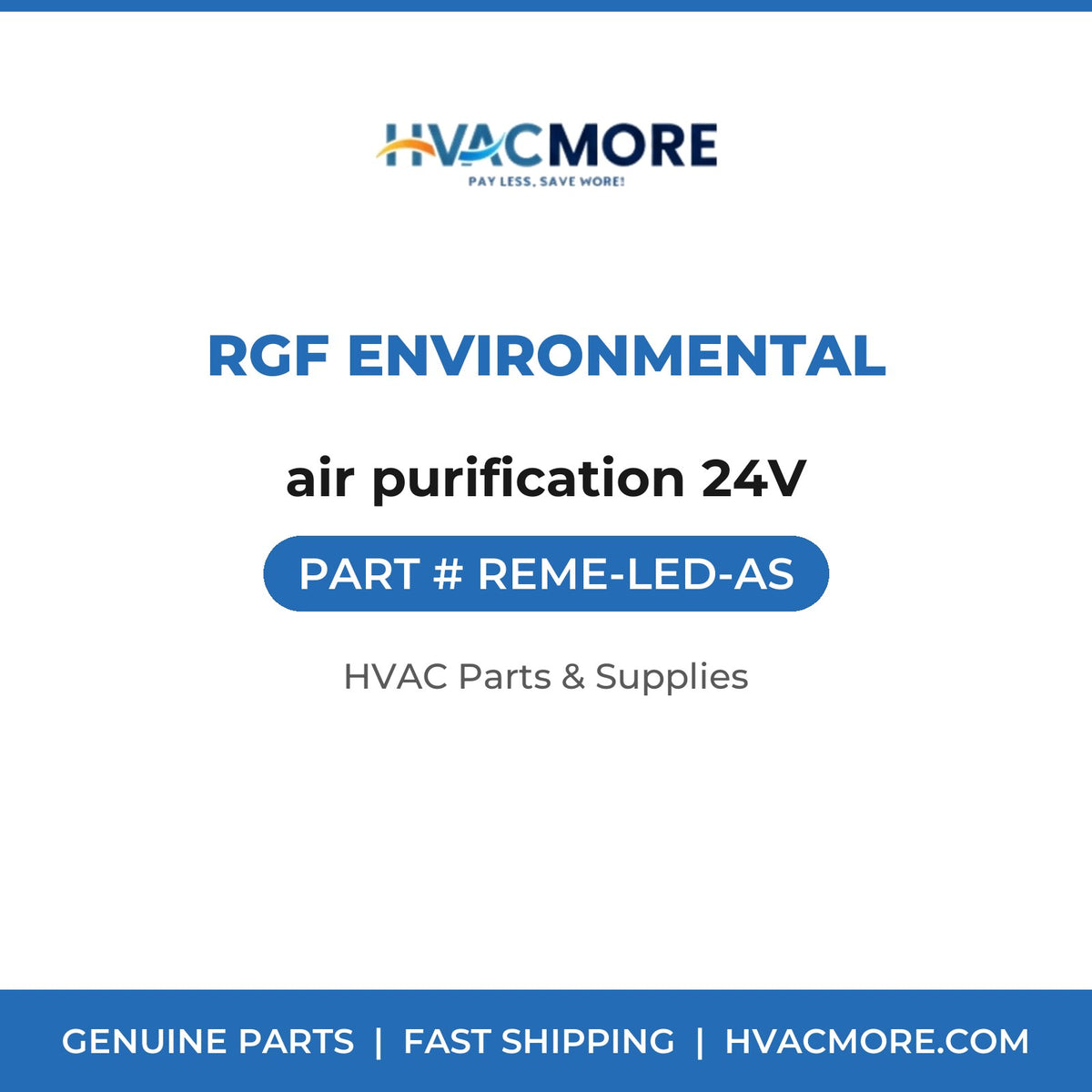 RGF Environmental air purification 24V REME-LED-AS