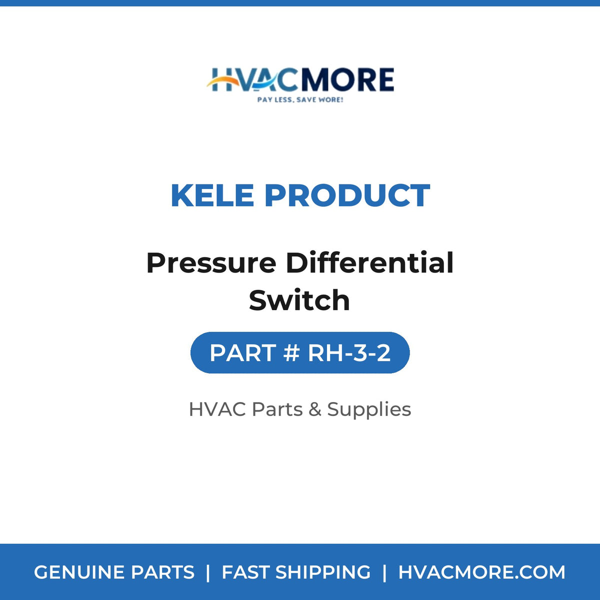 Kele Product Pressure Differential Switch RH-3-2