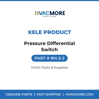 Kele Product Pressure Differential Switch RH-3-2