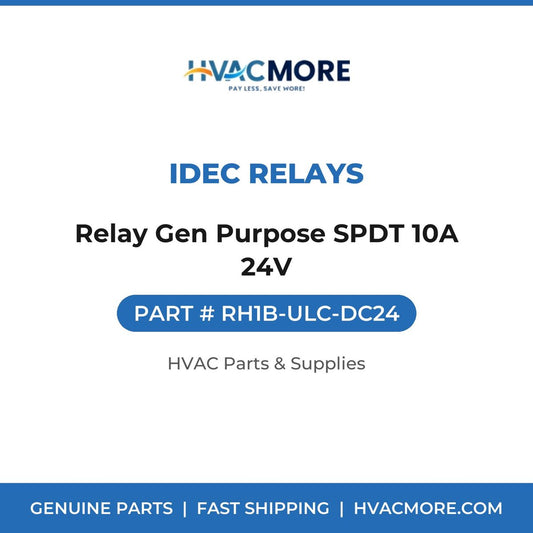IDEC Relays Relay Gen Purpose SPDT 10A 24V RH1B-ULC-DC24