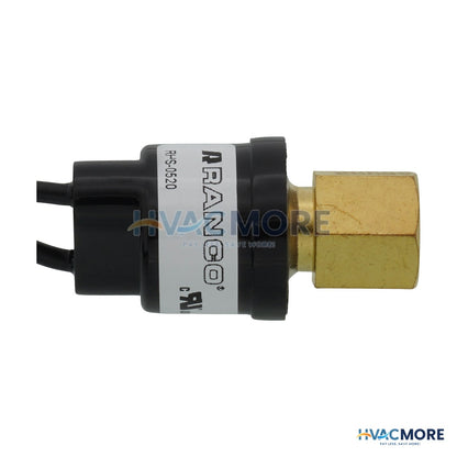 Ranco Low Pressure Switch W/ Auto Reset, 5-20 PSI RHS-0520