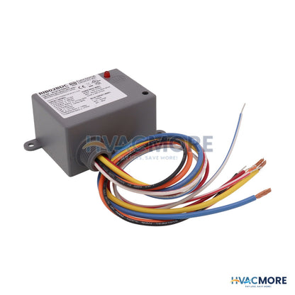Functional Devices Enclosed Dry Contact Input Relay - 20 Amp SPDT, Class 2 (208-277 VAC) RIB02BDC