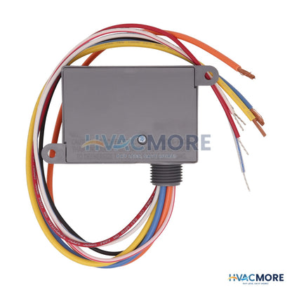 Functional Devices Enclosed Dry Contact Input Relay - 20 Amp SPDT, Class 2 (208-277 VAC) RIB02BDC