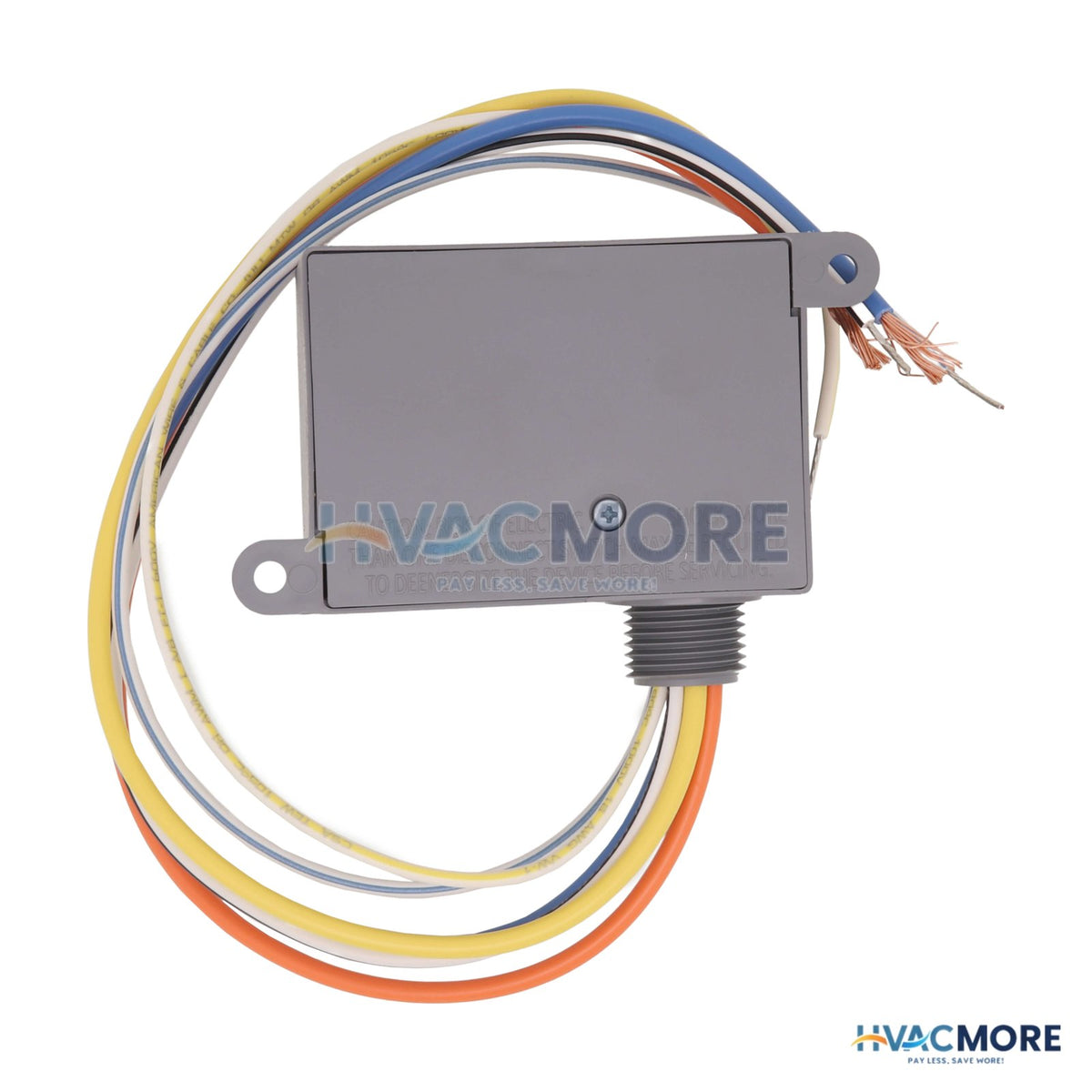 Functional Devices Enclosed Relay 20 Amp SPDT & Override with 24 VAC/DC/120 VAC Coil RIB2401SBC