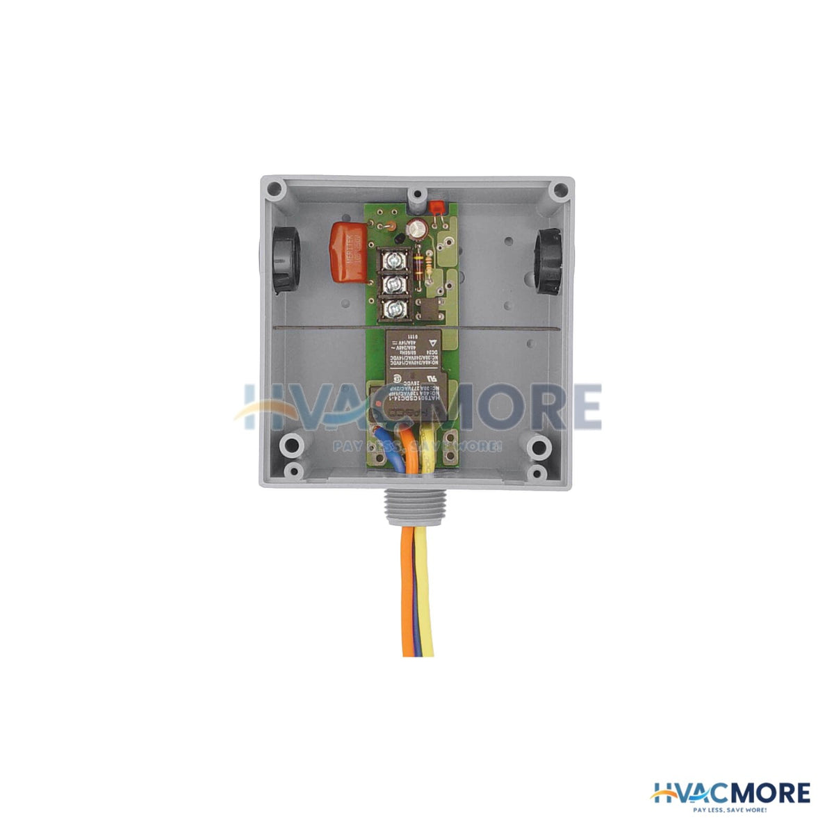 Functional Devices Enclosed Power Relay, Hi/Lo Separation, 20 Amp SPDT with 24 VAC/DC/120 VAC Coil RIBT2401B