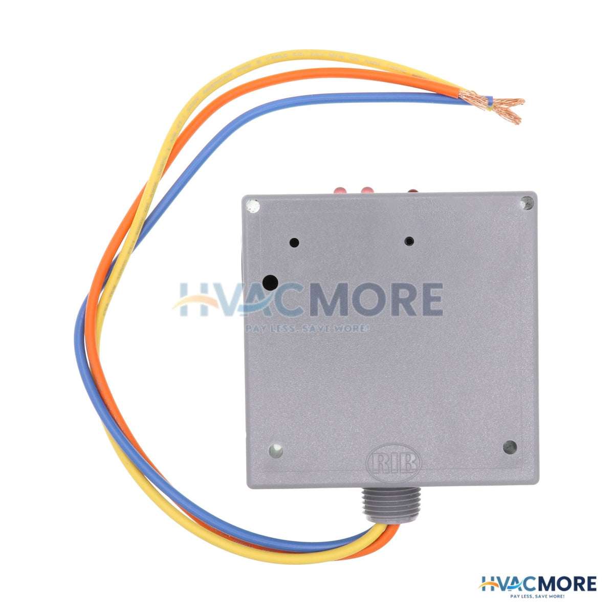 Functional Devices Enclosed .5/20A Amp Relay and Adjustable Current Switch Combination RIBX24BA