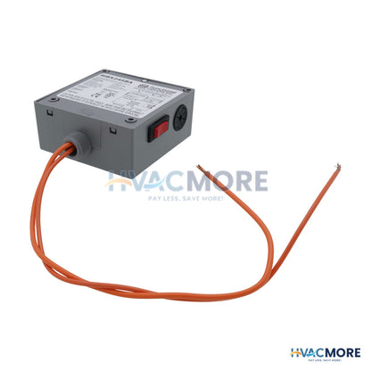 Functional Devices Enclosed .5/20A Amp Relay and Adjustable Current Switch Combination W/ Override Switch RIBX24SBA