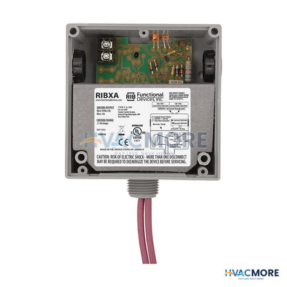 Functional Devices Enclosed Current Switch, Adjustable, 0.50-30A, NEMA 1 Housing RIBXA