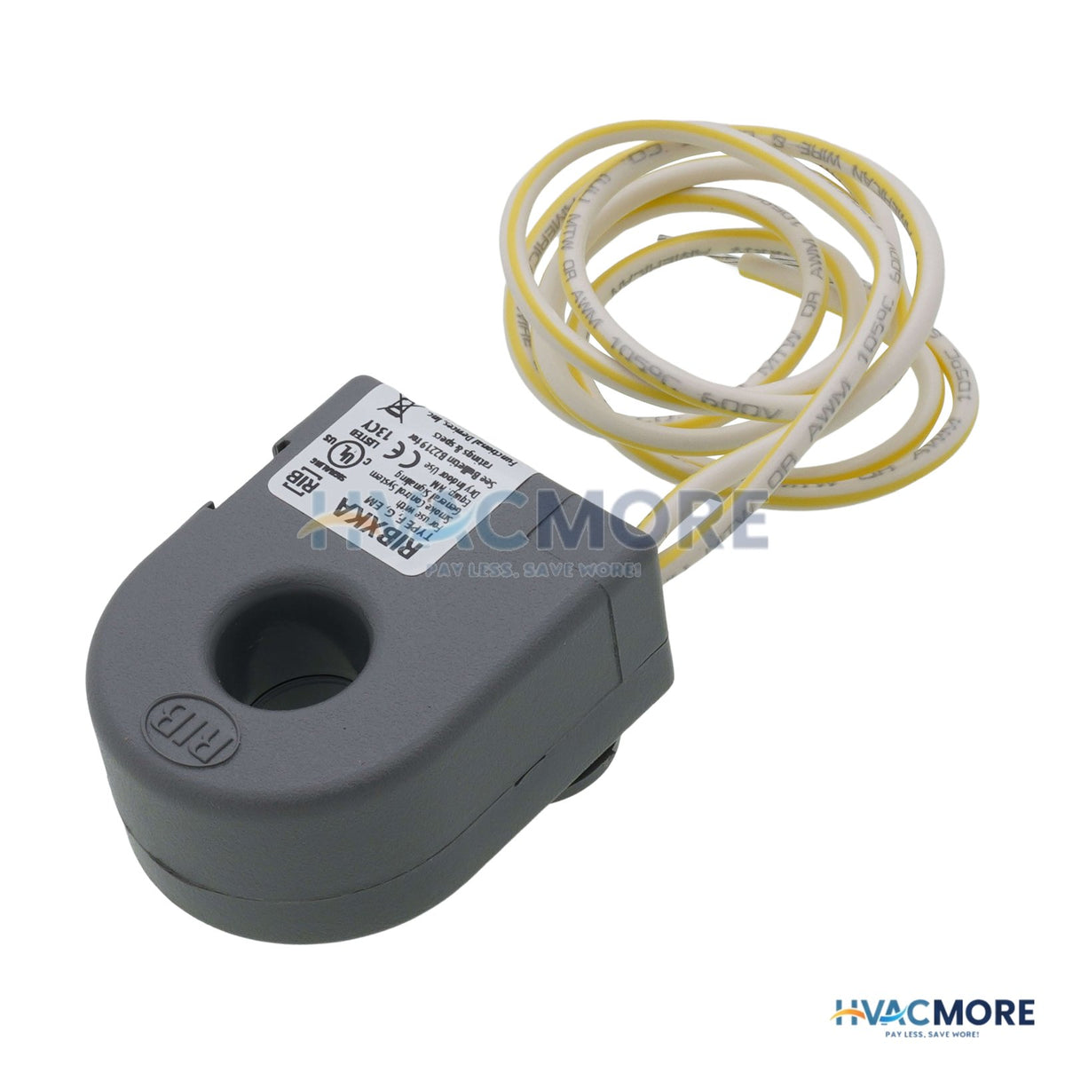 Functional Devices Current Switch, Solid Core, Adj, 0.50-150 Amp, Wire Leads RIBXKA