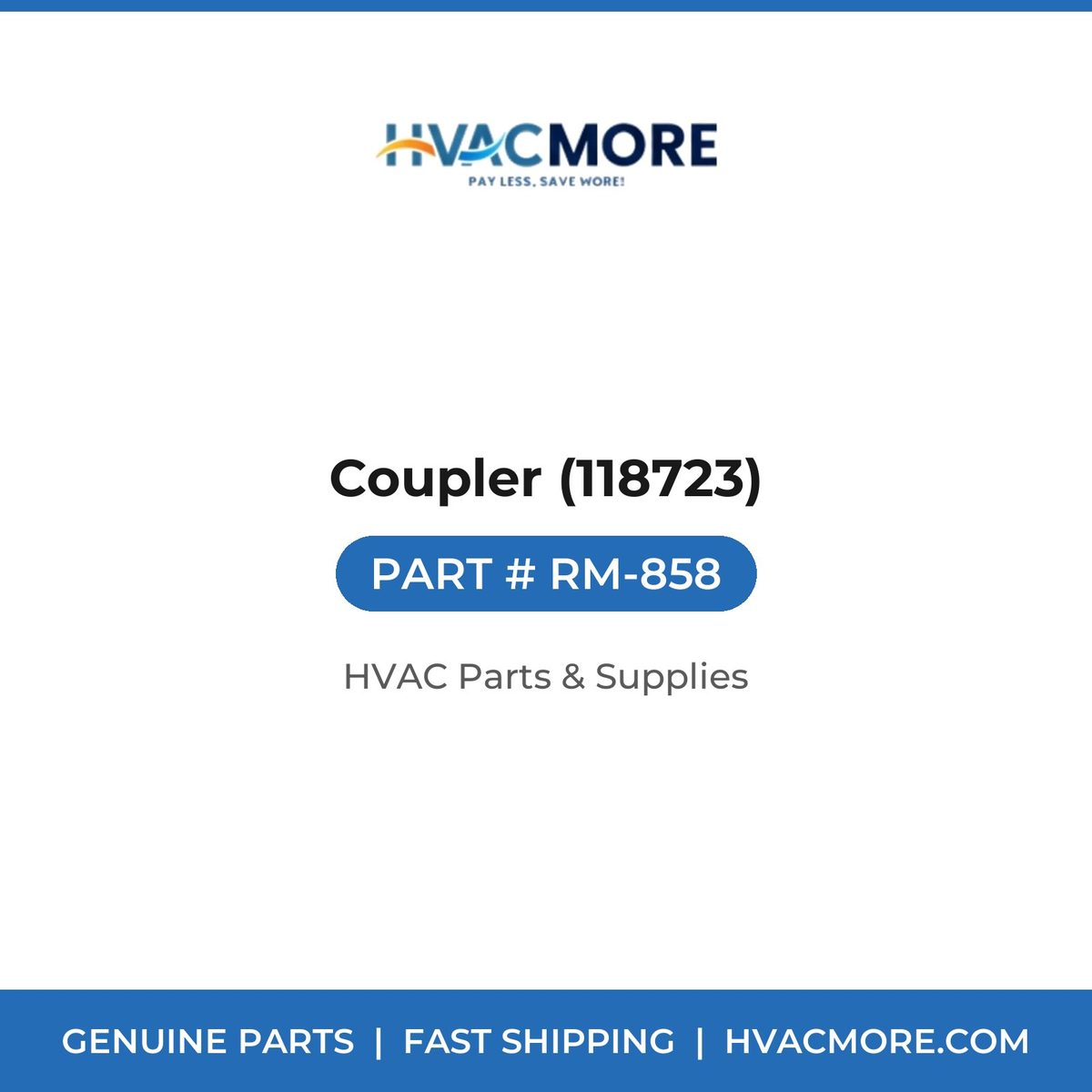 Coupler (118723) RM-858