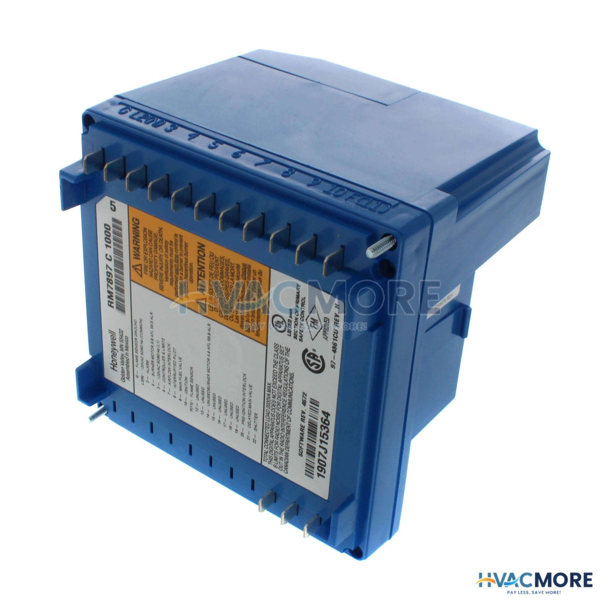 Honeywell On-Off Primary Control W/ Pre & Programmable Post Purge, Delayed Main Valve RM7897C1000