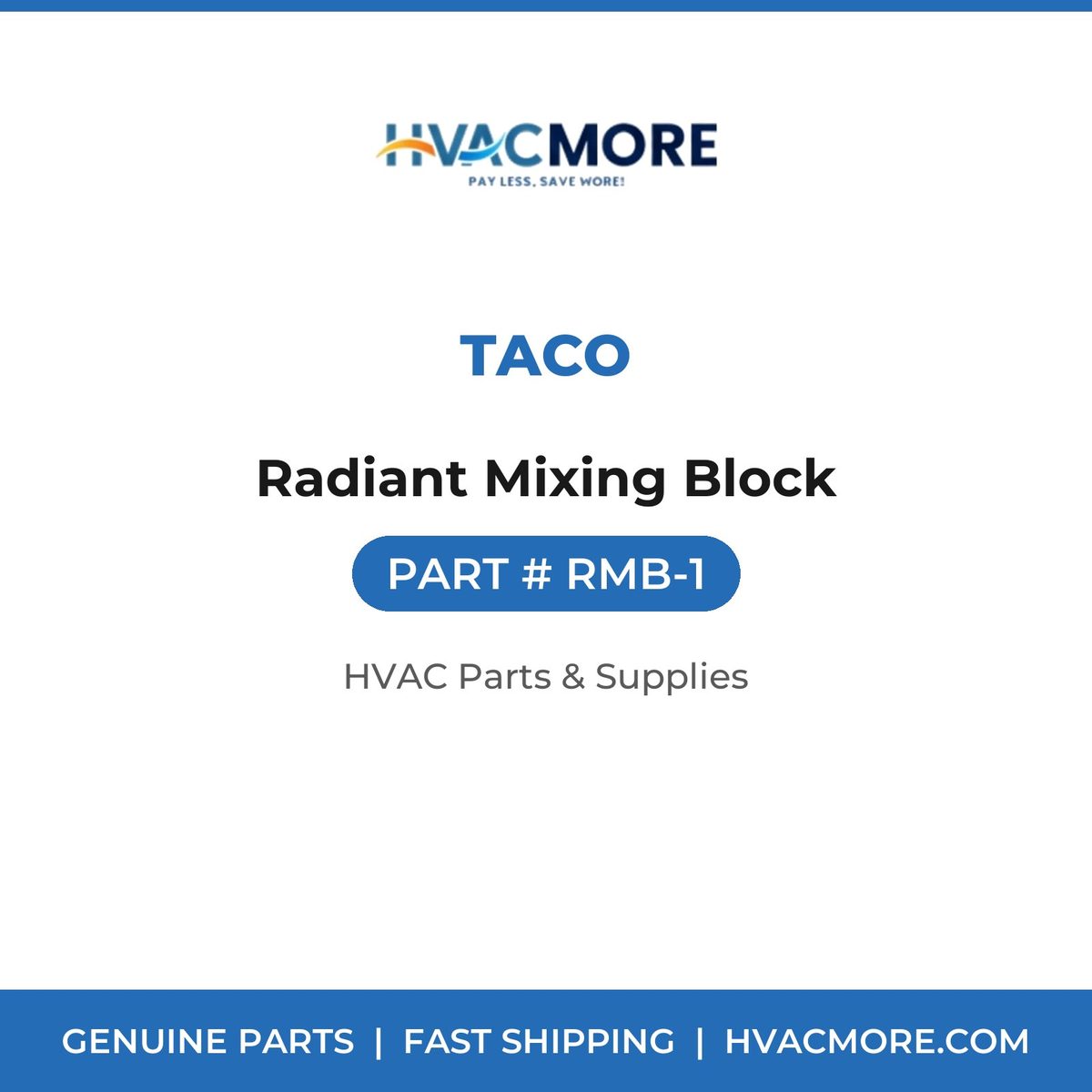 Taco Radiant Mixing Block RMB-1