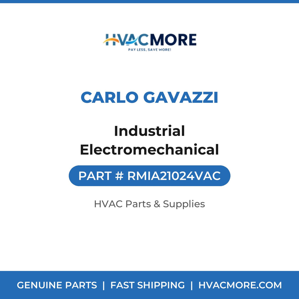 Carlo Gavazzi Industrial Electromechanical RMIA21024VAC