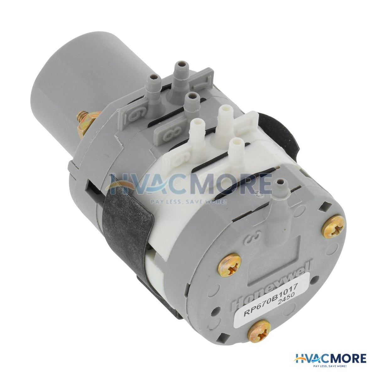 Honeywell Pneumatic DPDT Relay (switching between 13-17 PSI) RP670B1017