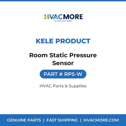 Kele Product Room Static Pressure Sensor RPS-W