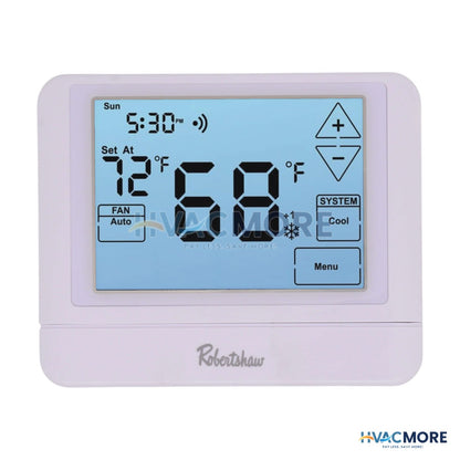 Robertshaw Digital WiFi Programmable Touchscreen Wall Thermostat (4 Heat/2 Cool)) RS10420T