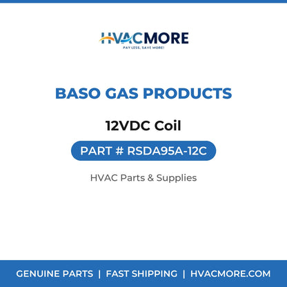 BASO Gas Products 12VDC Coil RSDA95A-12C