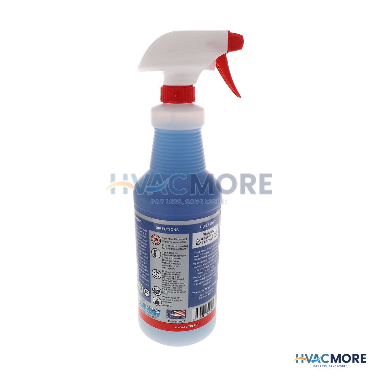 Refrigeration Technologies Big Blu Micro Leak Detector (1 Qt.) RT100S