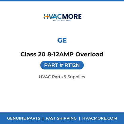 GE Class 20 8-12AMP Overload RT12N