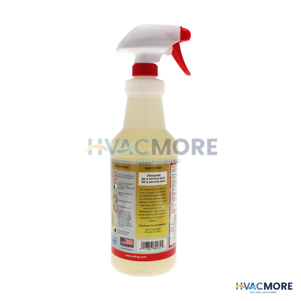 Refrigeration Technologies Viper Pan & Drain Treatment (1 Qt.) RT800S