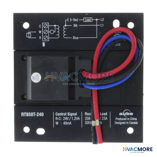 Honeywell Home Solid State Relay with 24-240V Built-in Transformer RT850T-240