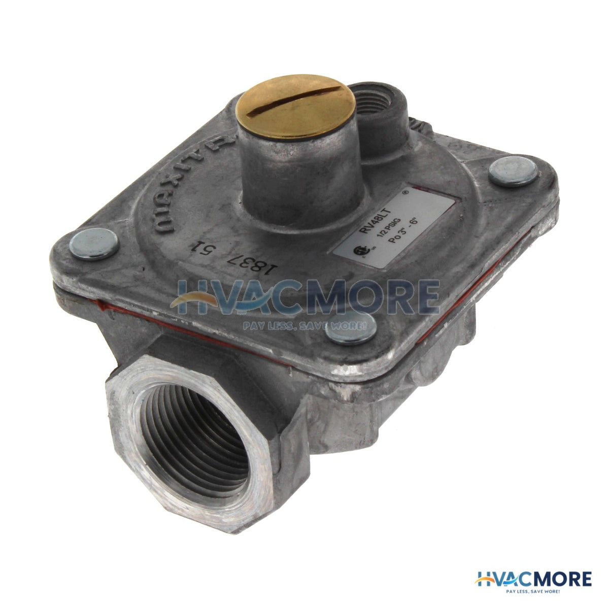 Maxitrol 3/4" Poppet Regulator W/ Limiter & High Temperatures RV48LT-3/4