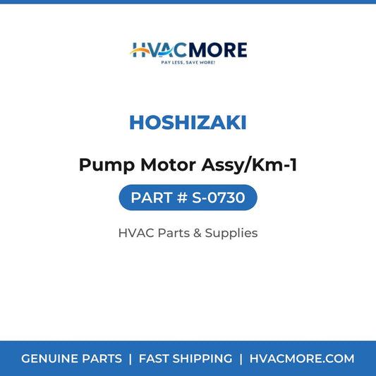 Hoshizaki Pump Motor Assy/Km-1 S-0730