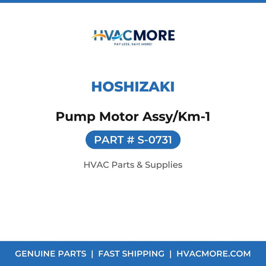 Hoshizaki Pump Motor Assy/Km-1 S-0731