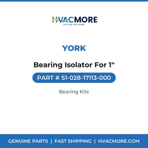 York Bearing Isolator For 1" S1-028-17113-000