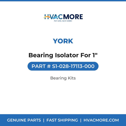 York Bearing Isolator For 1" S1-028-17113-000