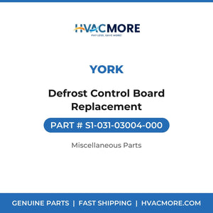 York Defrost Control Board Replacement S1-031-03004-000