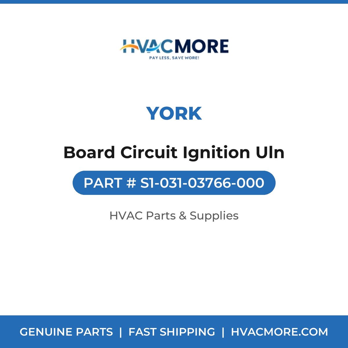York Board Circuit Ignition Uln S1-031-03766-000