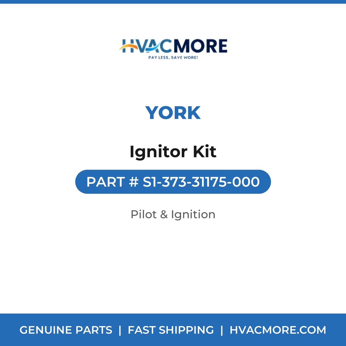 York Ignitor Kit S1-373-31175-000
