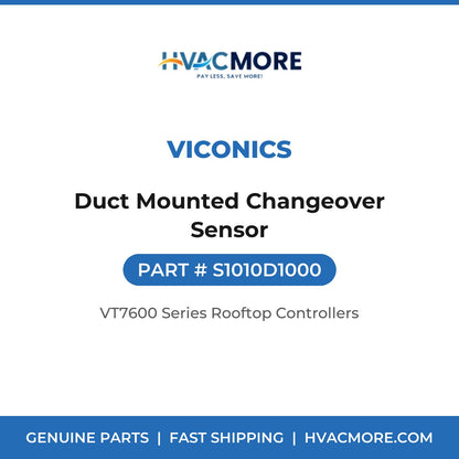 Viconics Duct Mounted Changeover Sensor S1010D1000