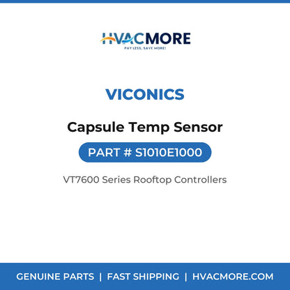 Viconics Capsule Temp Sensor S1010E1000