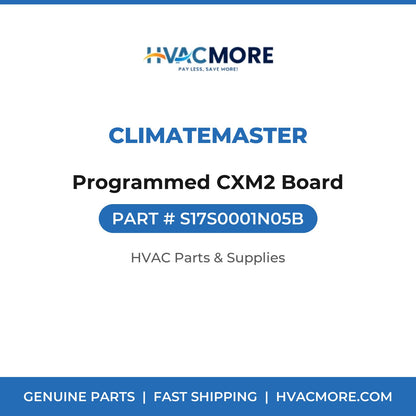ClimateMaster Programmed CXM2 Board S17S0001N05B