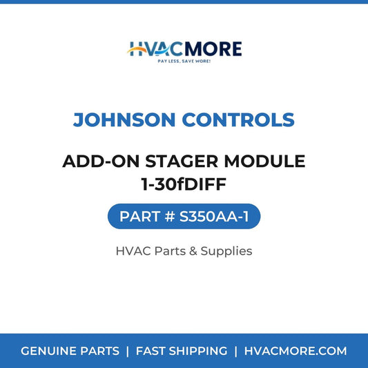Johnson Controls ADD-ON STAGER MODULE 1-30fDIFF S350AA-1